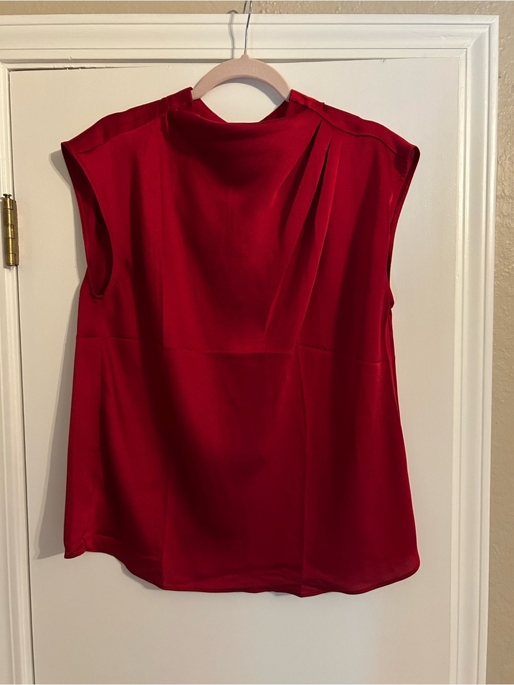 Ann Taylor Factory Red Blouse